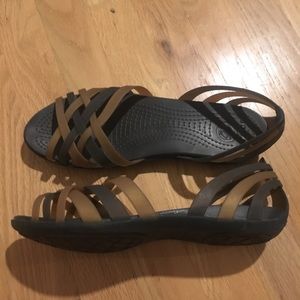 Crocs sandals size 9!